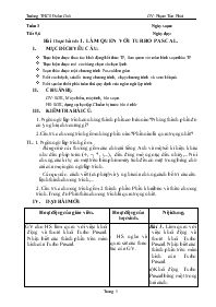 Giáo án Tin học 8 - Tiết 5-6, Bài thực hành 1