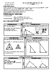 Giáo án Hình học 8 - Tiết 42, Bài 4: Khái niệm hai tam giác đồng dạng - Năm học 2007-2008