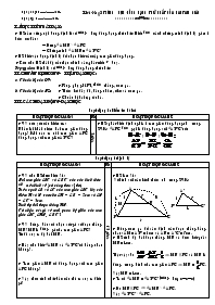 Giáo án Hình học 8 - Tiết 44, Bài 5: Trường hợp đồng dạng thứ nhất của hai tam giác - Năm học 2007-2008