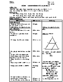 Giáo án Hình học 8 - Tiết 5: Đường trung bình của tam giác