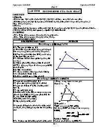 Bài soạn Hình học 8 tiết 5: Đường trung bình của tam giác