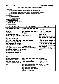 Giáo án Đại số lớp 8 - Tuần 8