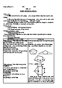 Giáo án môn Hình 8 tiết 36: Diện tích đa giác