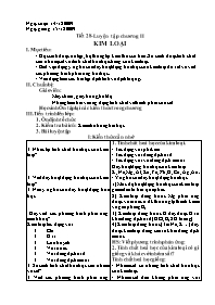 Giáo án môn Hóa hoc 9 năm 2009 - Tiết 28: Luyện tập chương II kim loại