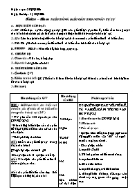 Giáo án Ngữ văn 8 Tiết 24 - Bài 6: Miêu tả và