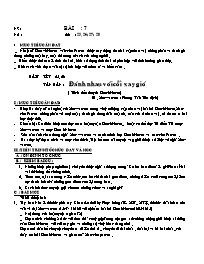 Giáo án Ngữ văn 8 - Tiết 25, 26, 27, 28