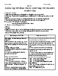 Giáo án Ngữ văn 8 tiết 28, 29, 30