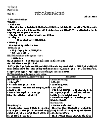 Giáo án Ngữ văn 8 - Tiết 81 đến 84 (tuần 22)