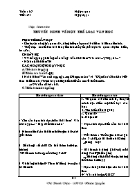 Giáo án Ngữ văn 8 - Tuần 16, 17, 18 – THCS Nhân Quyền