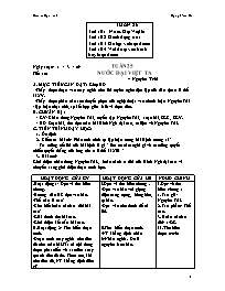 Giáo án Ngữ văn 8 - Tuần 26 - GV: Nguyễn Văn Hà