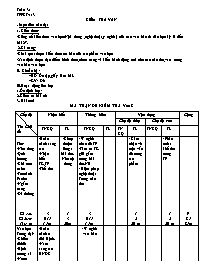 Giáo án Ngữ văn 8 - Tuần 31 - Trường THCS Ngu