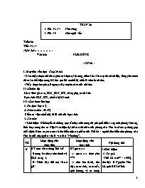 Giáo án Ngữ văn khối 8 - Học kì 2