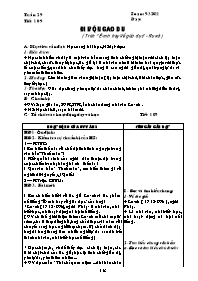 Giáo án Tuần 29 - Ngữ văn 8