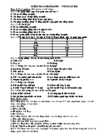 Kiểm tra chất lượng Văn 8 sau hè