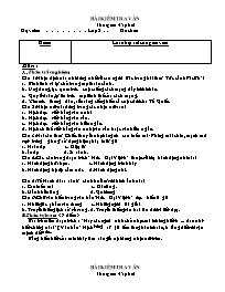 Bài kiểm tra Văn 8 kì 2