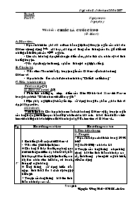 Giáo án dạy môn Ngữ văn 8 - Tuần 8, 9