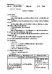 Giáo án Ngữ văn 8 - Kì II - Tiết 125: Văn bản: Ôn tập văn học