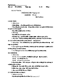 Giáo án Ngữ văn 8 - Kì II - Tiết 85: Văn bản: Ngắm trăng (vọng nguyệt) Đi đường (tẩu lộ) Hồ Chí Minh