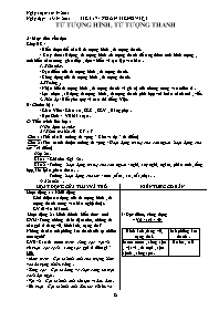 Giáo án Ngữ văn 8 - Tiết 17 đến tiết 20