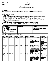 Giáo án Ngữ văn 8 - Tuần 36 - Trường THCS Long Hòa