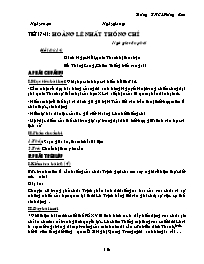 Giáo án Ngữ văn 9 - Tiết 23 đến 39 - Trường T