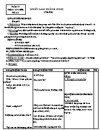 Giáo án tự soạn Ngữ văn 8 - Tuần 18