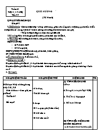 Giáo án tự soạn Ngữ văn 8 - Tuần 21