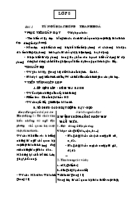 Giáo án Văn học địa phương 8